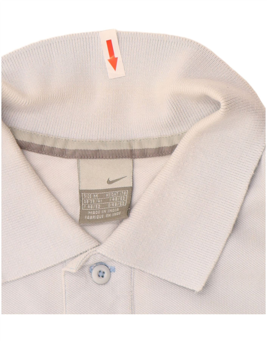 Ανδρικό μπλουζάκι πόλο Nike UK 39/41 μεσαίο μπλε βαμβακερό