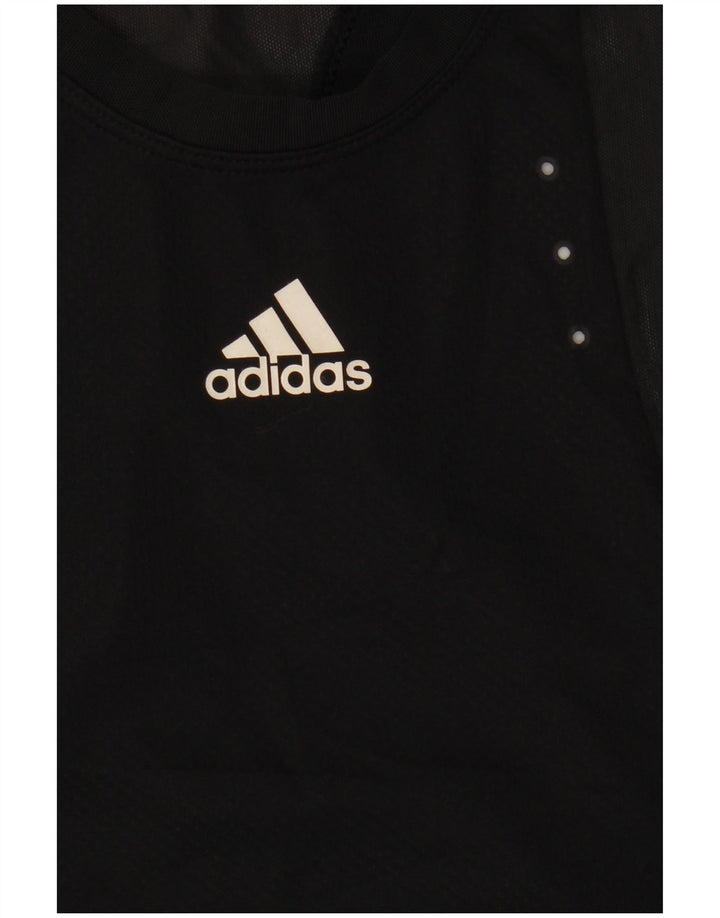 Adidas Γυναικείο Γιλέκο Τοπ UK 12 Medium Black