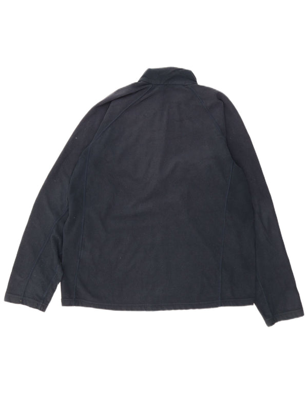BERGHAUS Ανδρικό φερμουάρ με λαιμόκοψη Fleece Jumper Μεγάλο Navy Blue Polyester