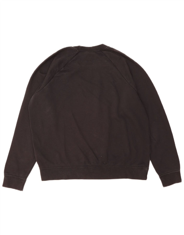Γυναικείο φούτερ Nike Jumper UK 16 μεγάλο μαύρο βαμβακερό