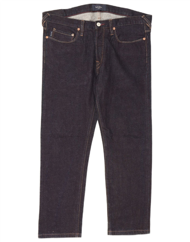 PAUL SMITH Ανδρικό τζιν ίσιο W32 L25 Navy Blue Cotton