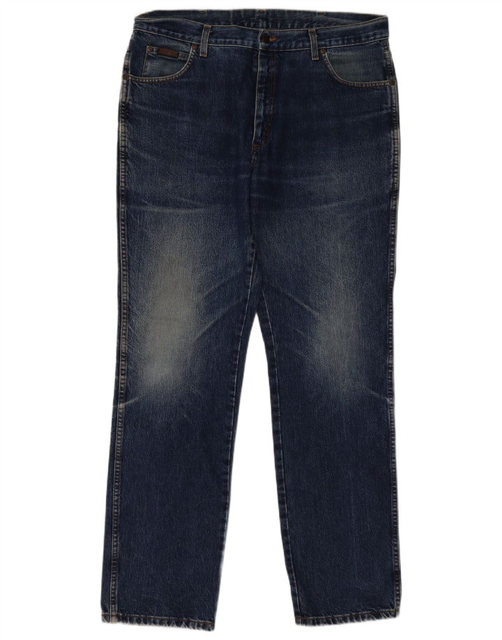Wrangler Ανδρικό Texas Straight Jeans W38 L34 Μπλε βαμβακερό
