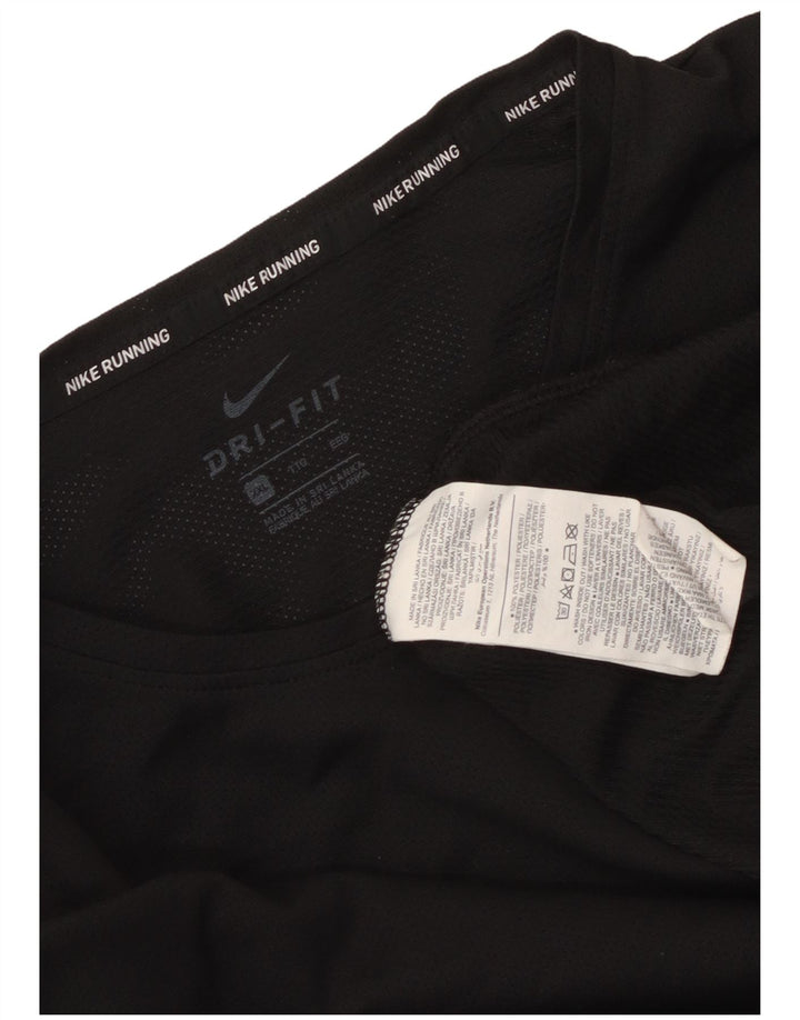 Ανδρικό T-shirt Nike Dri Fit Top 2XL μαύρο πολυεστέρα