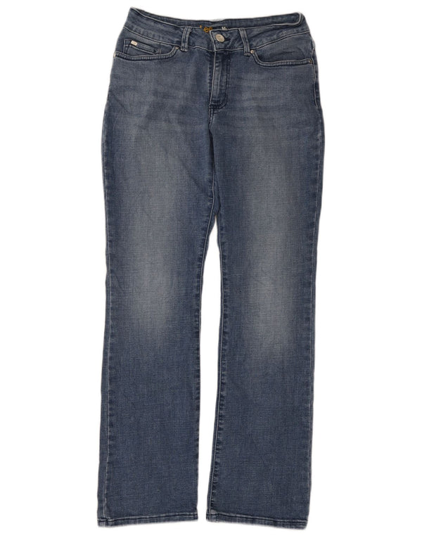 Lee Γυναικείο τζιν μποτάκι με καμπύλες US 8 Medium W28 L30 Μπλε βαμβακερό