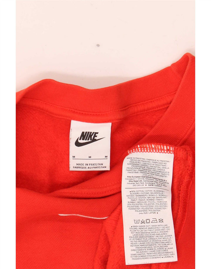 Ανδρικό φούτερ Nike με χαλαρή εφαρμογή, μεσαίο κόκκινο βαμβακερό