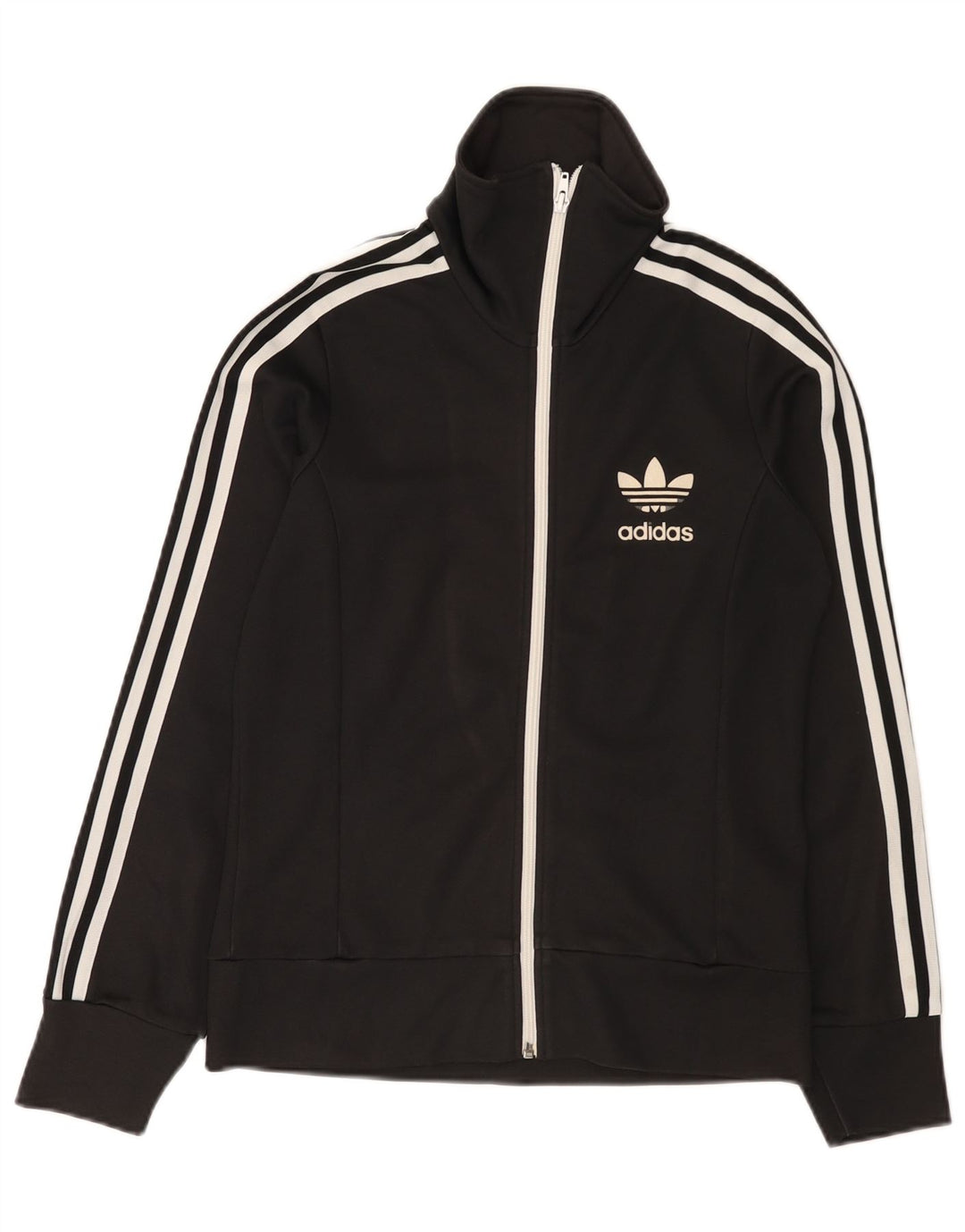 Γυναικεία αθλητική φόρμα Adidas Top Jacket IT 42 Μεσαίο μαύρο βαμβακερό