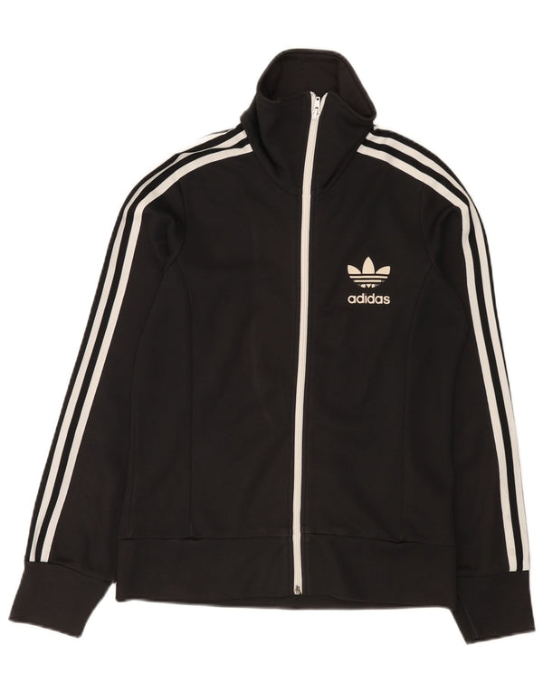 Γυναικεία αθλητική φόρμα Adidas Top Jacket IT 42 Μεσαίο μαύρο βαμβακερό