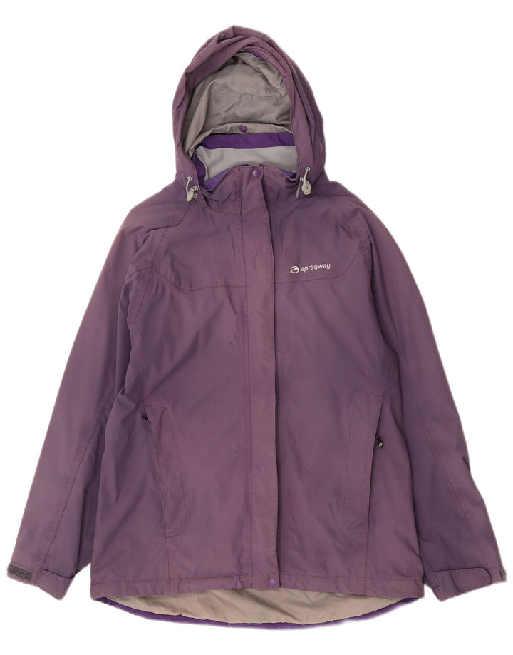 Sprayway Γυναικείο Αδιάβροχο Μπουφάν UK 12 Medium Purple Polyamide
