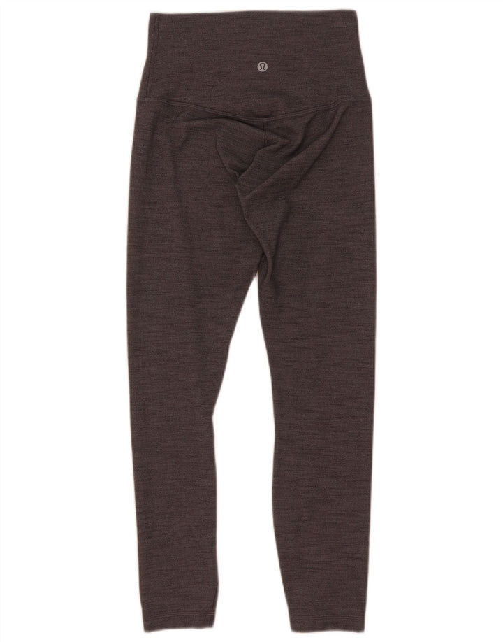 Γυναικείο κολάν Lululemon Crop US 4 Small Grey Ψαροκόκκαλο