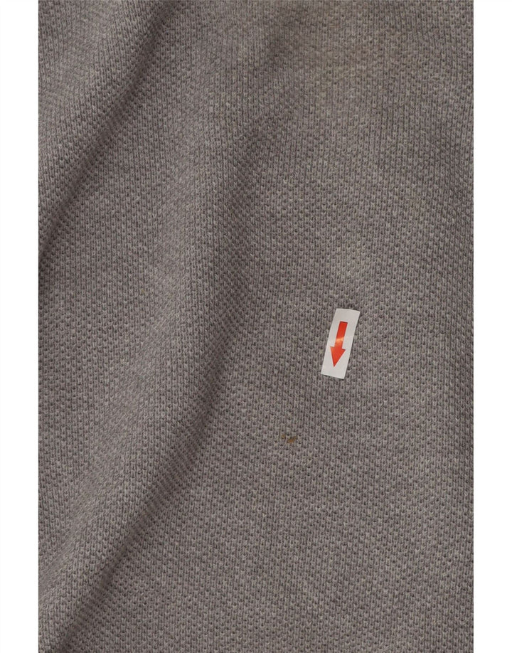 Πουλόβερ Gant Mens Crew Neck Jumper 3XL Γκρι βαμβακερό
