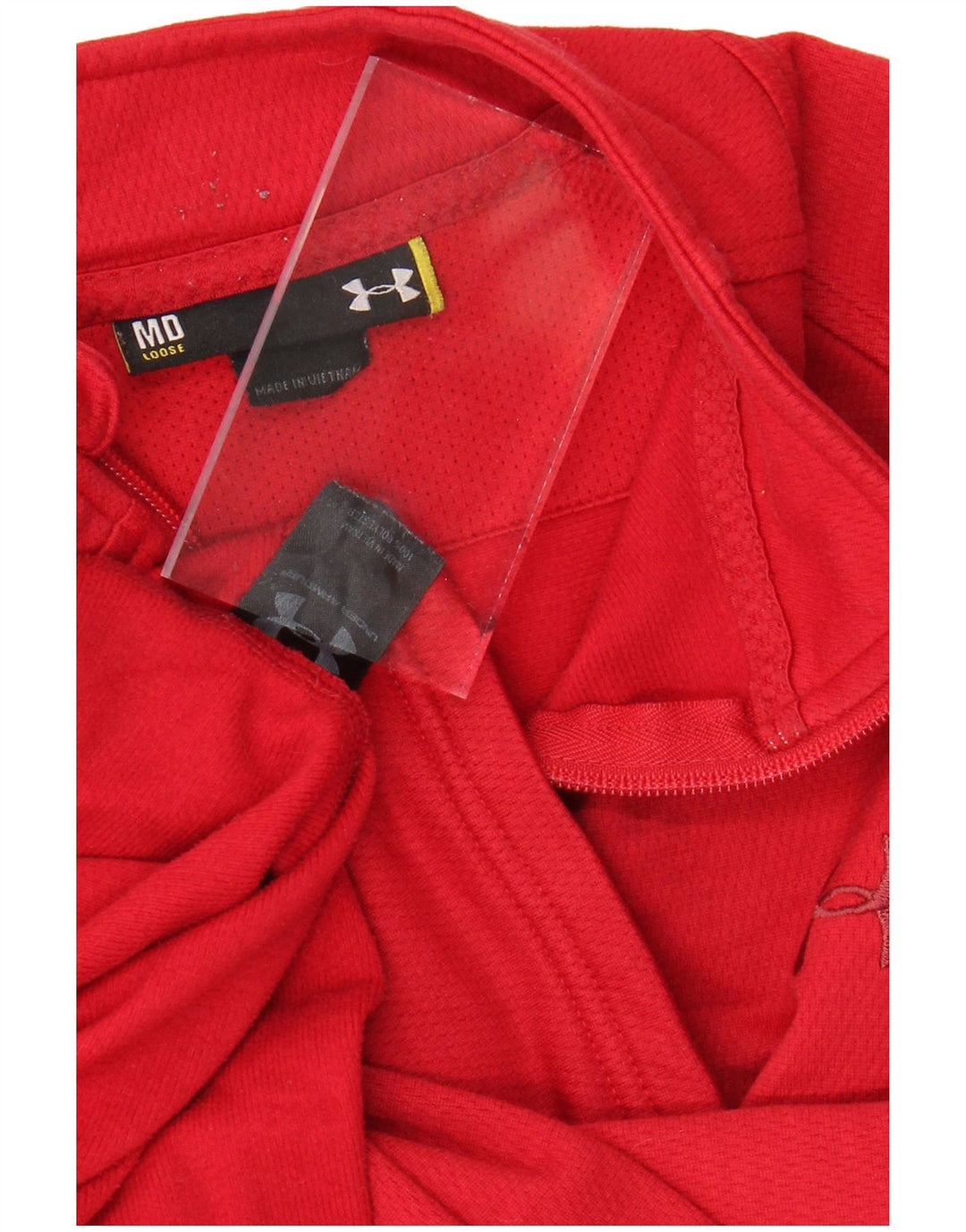 Γυναικεία αθλητική φόρμα UNDER Armour Top Jacket UK 14 Medium Red