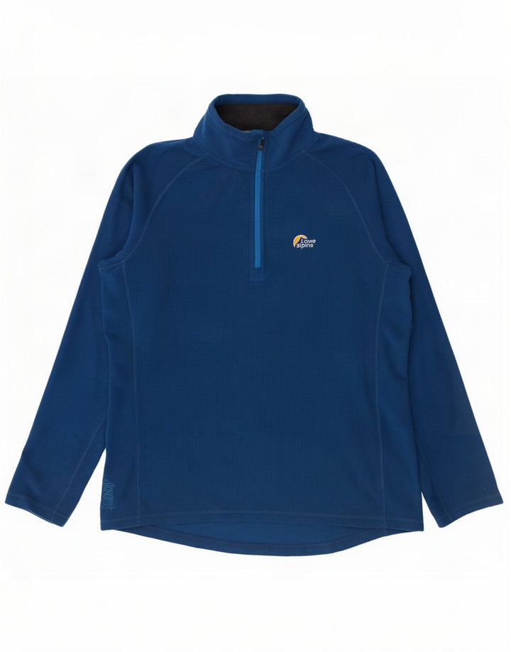 Lowe Alpine Ανδρικό φερμουάρ με λαιμόκοψη Fleece Jumper Μεγάλο Navy Blue Polyester
