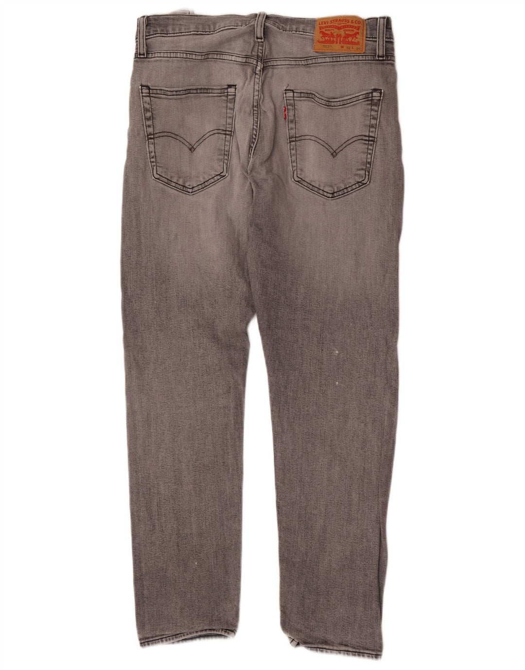 Levi's Mens 512 Slim Tapered Jeans W32 L30 Γκρι βαμβακερό