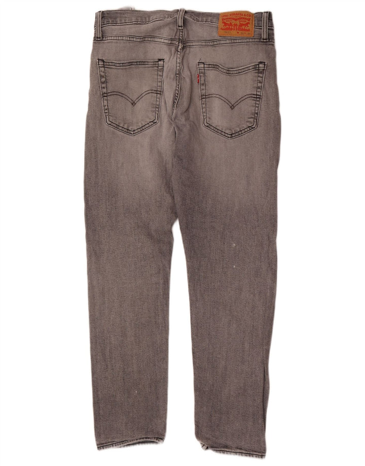 Levi's Mens 512 Slim Tapered Jeans W32 L30 Γκρι βαμβακερό