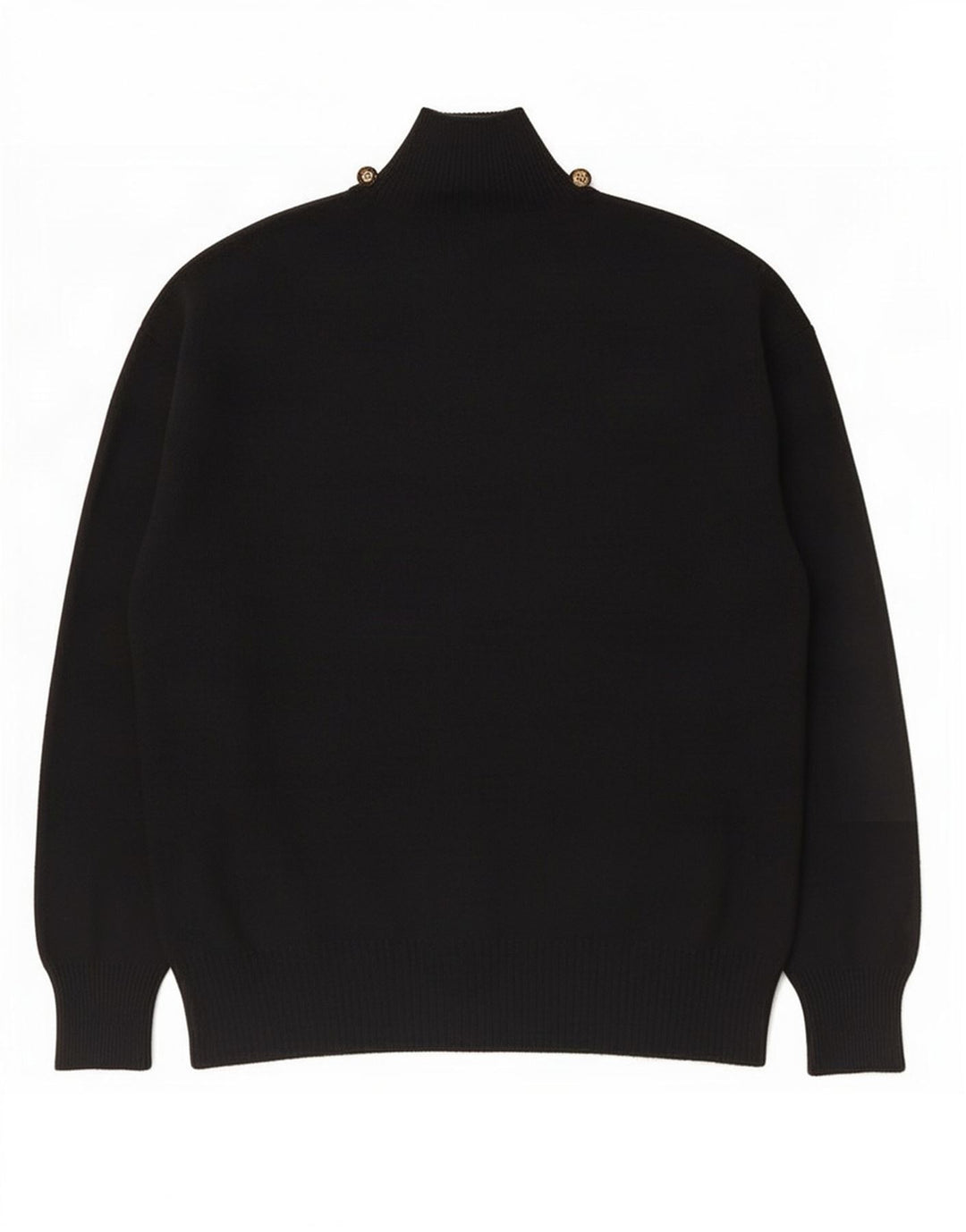 Marks & Spencer Γυναικείο πουλόβερ με λαιμό χελώνα UK 12 Medium Black