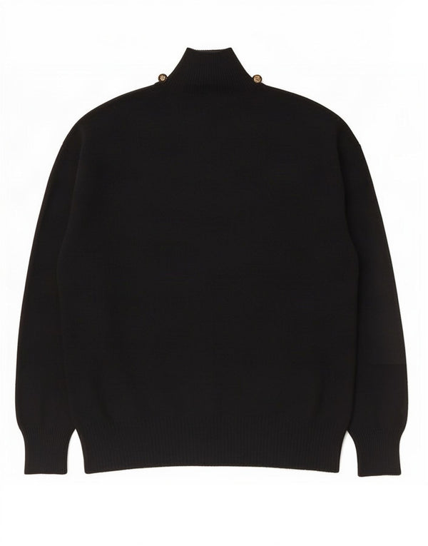 Marks & Spencer Γυναικείο πουλόβερ με λαιμό χελώνα UK 12 Medium Black