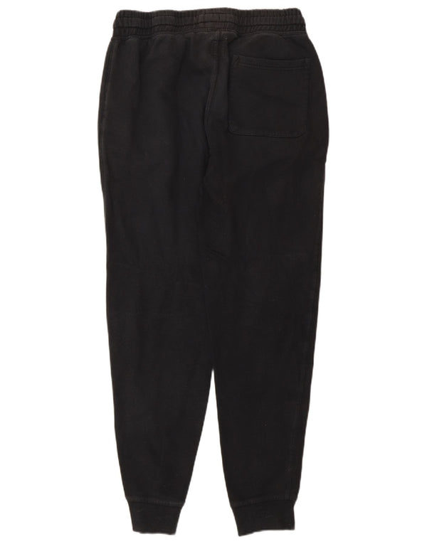 Jack Wills Γυναικεία αθλητική φόρμα παντελόνι Joggers UK 6 XS Μαύρο βαμβακερό