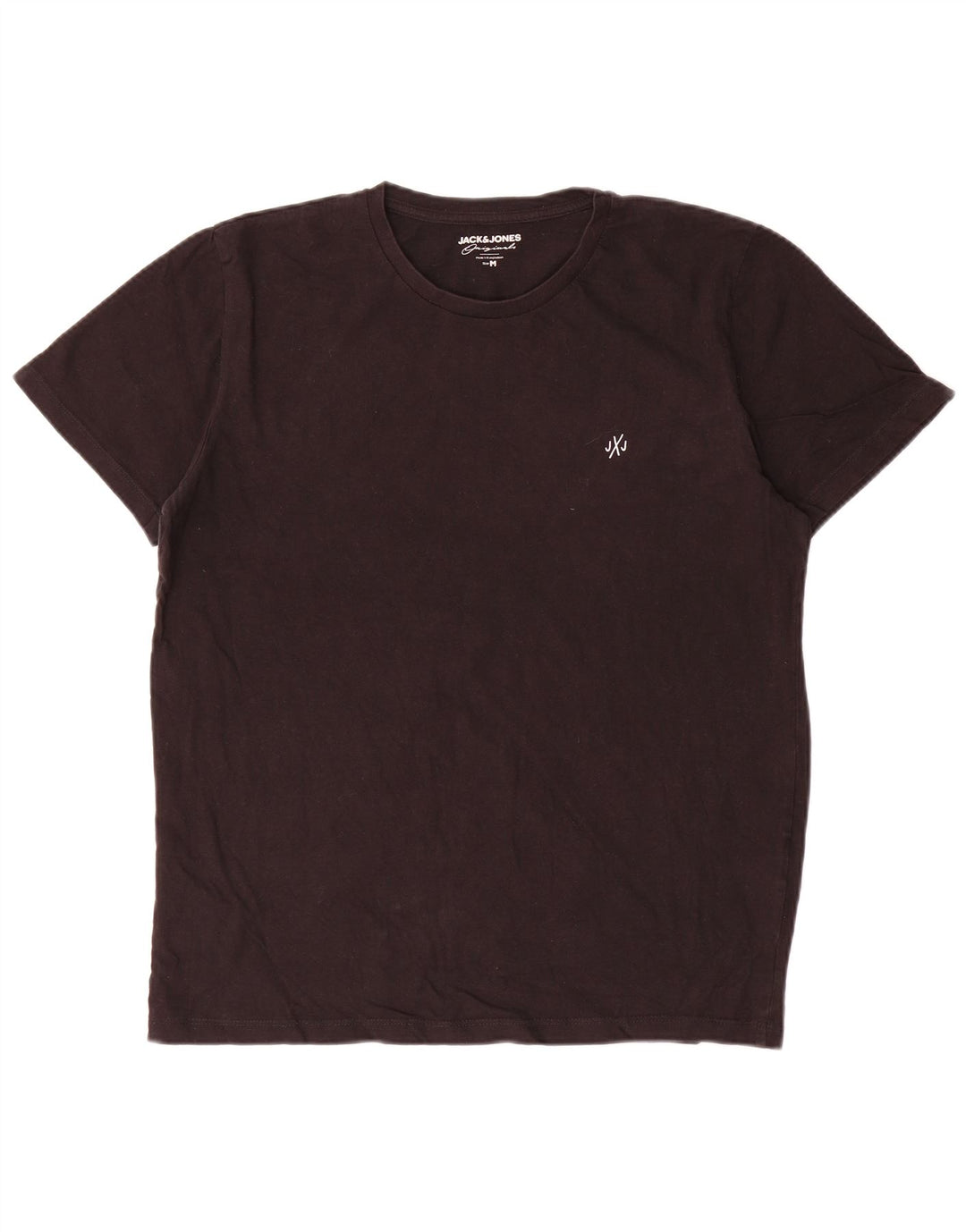 Jack & Jones Ανδρικό T-Shirt Top Μεσαίο μαύρο βαμβακερό