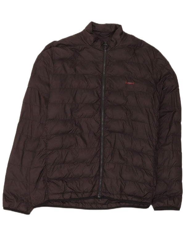Ανδρικό μπουφάν Barbour με επένδυση UK 42 XL Μαύρο Πολυαμίδιο