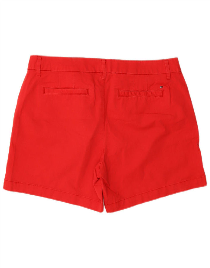 Tommy Hilfiger Γυναικείο Σορτς Chino US 8 Medium W30 κόκκινο βαμβακερό