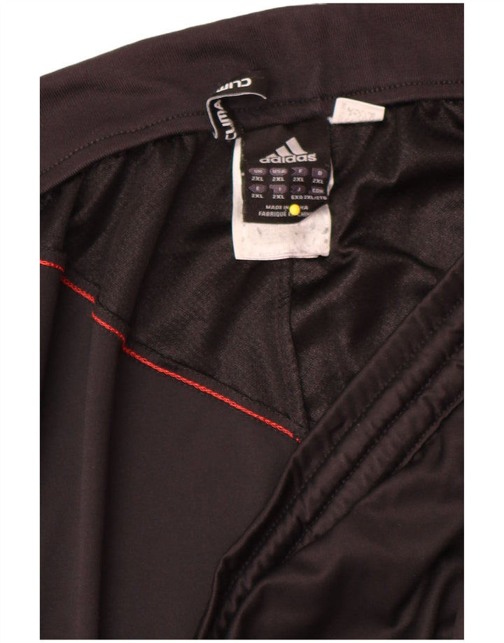 Ανδρικό αθλητικό σορτς Adidas Climalite 2XL μαύρο πολυεστέρα