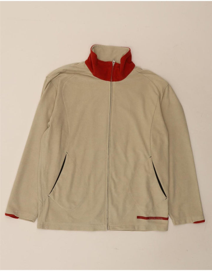 Γυναικεία φόρμα LOTTO Oversized Top Jacket UK 10 Small Beige Colourblock