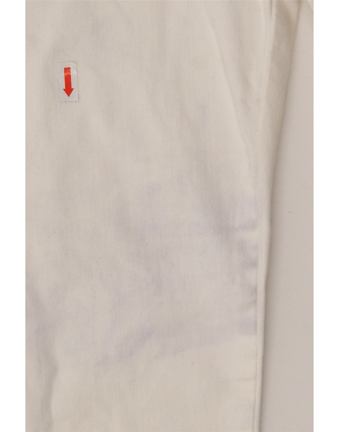 Γυναικείο γραφικό Skinny τζιν MOSCHINO W26 L26 Λευκό