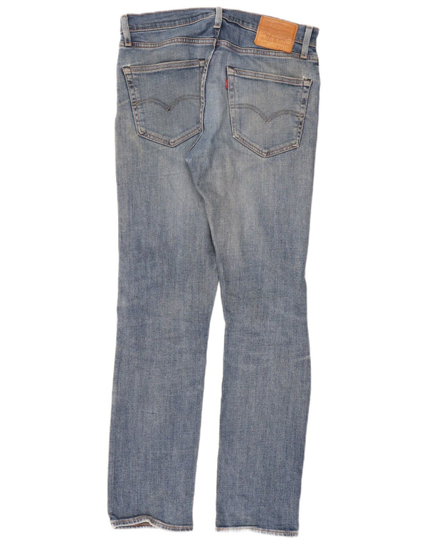 Levi's Mens 502 Distressed Tapered Jeans W30 L32 Blue Cotton