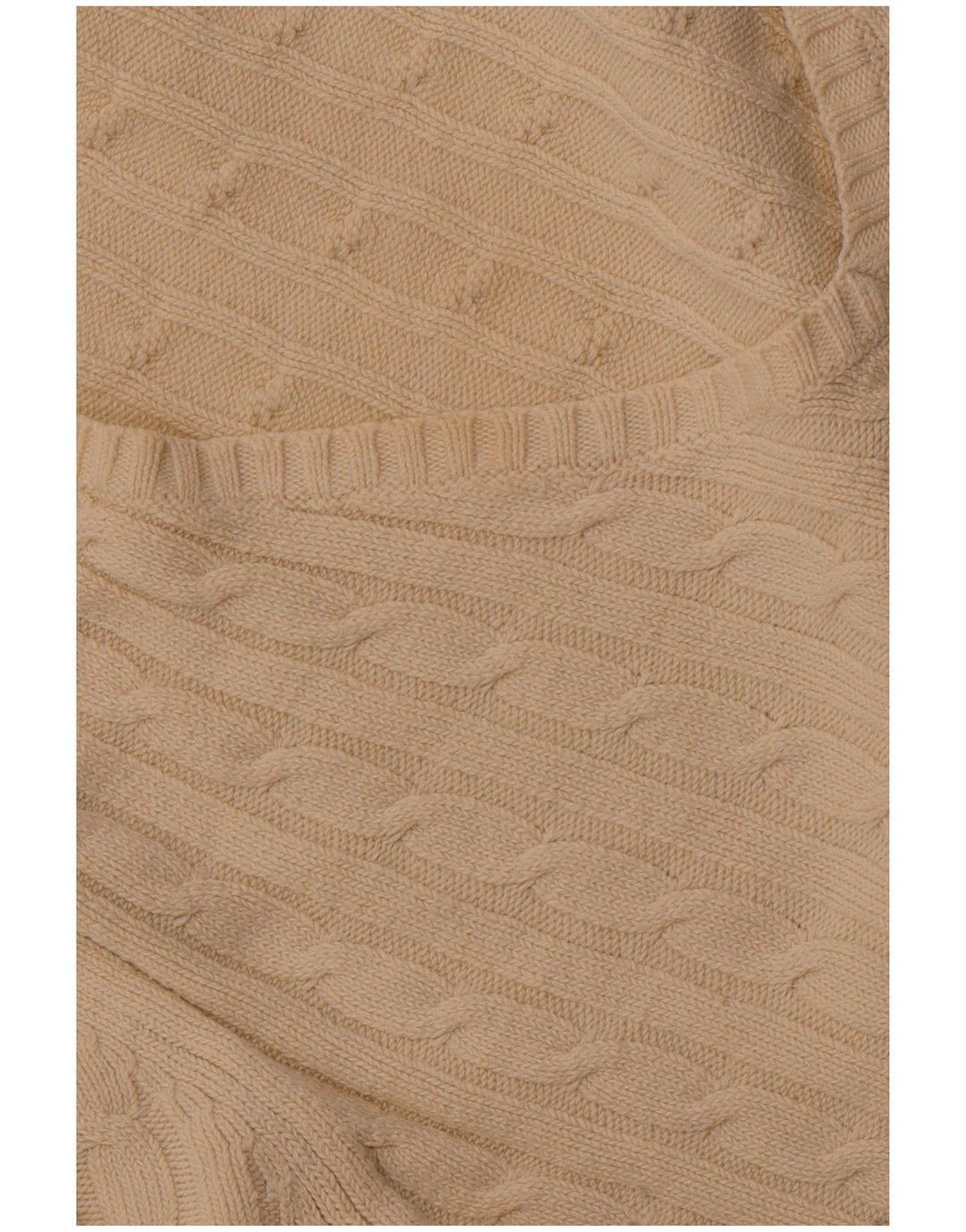 CREW CLOTHING Γυναικείο πουλόβερ με λαιμόκοψη με V λαιμόκοψη UK 18 XL από λευκό βαμβακερό