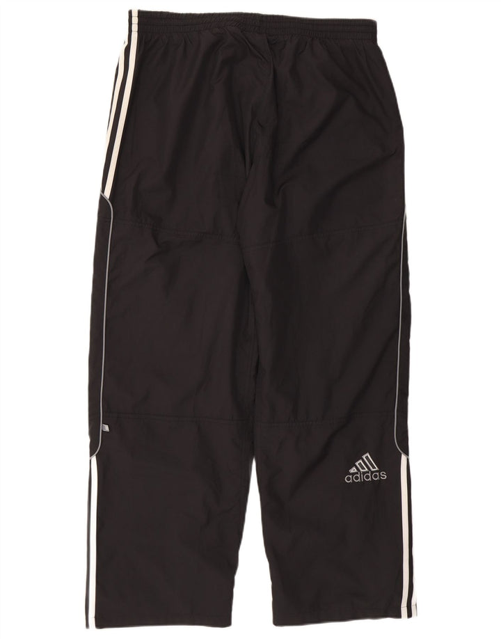 Ανδρική αθλητική φόρμα Adidas Παντελόνι μεγάλο μαύρο πολυεστέρα