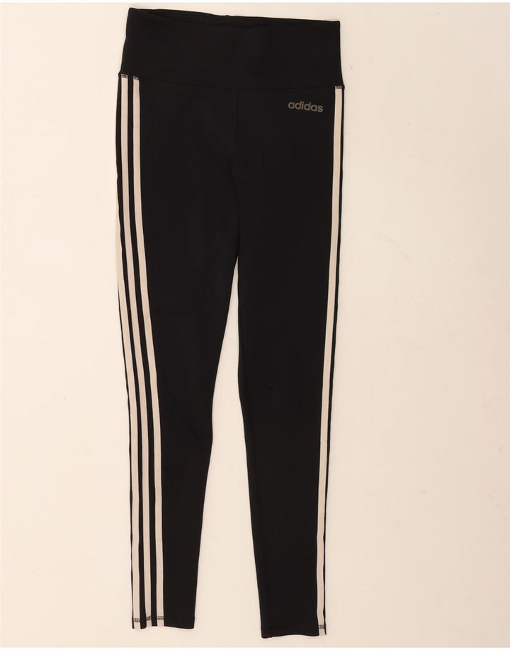 Adidas Γυναικείο κολάν Climalite UK 8/10 Μικρό μαύρο πολυεστέρα