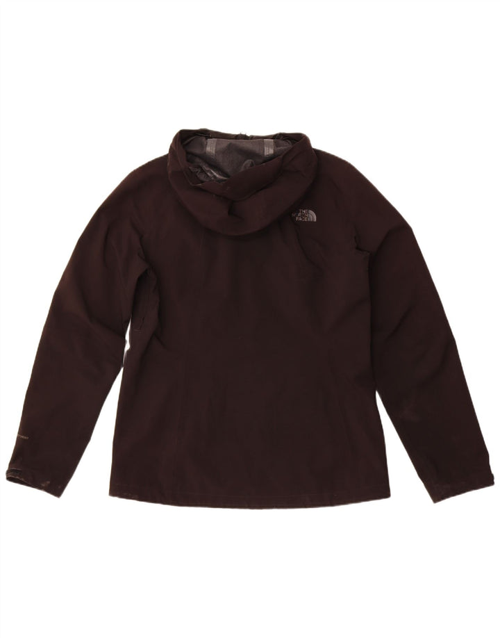 Ανδρικό μπουφάν βροχής με κουκούλα North Face UK 38 Medium Black Polyester