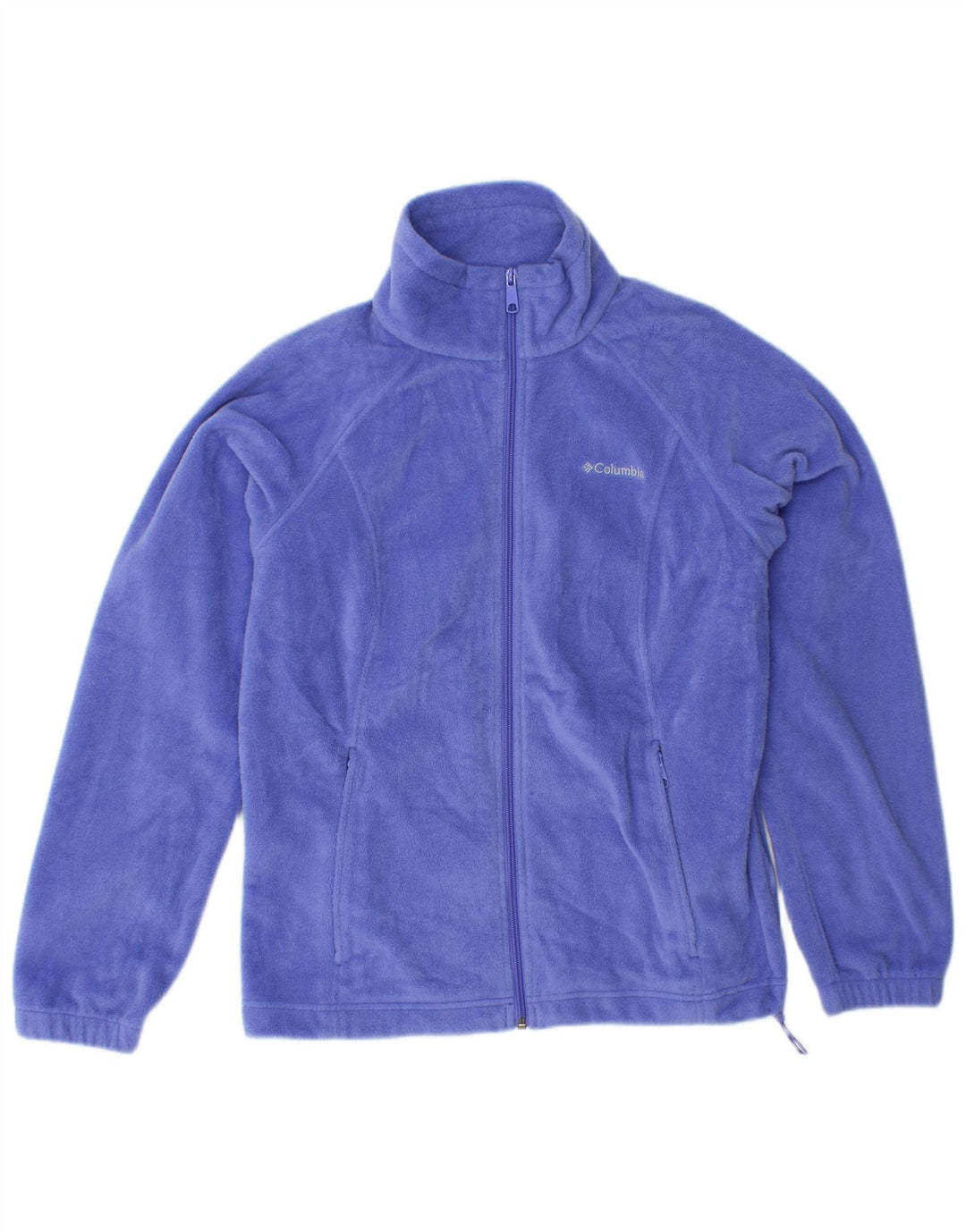 COLUMBIA Γυναικείο Fleece Jacket UK 14 Medium Purple Polyester