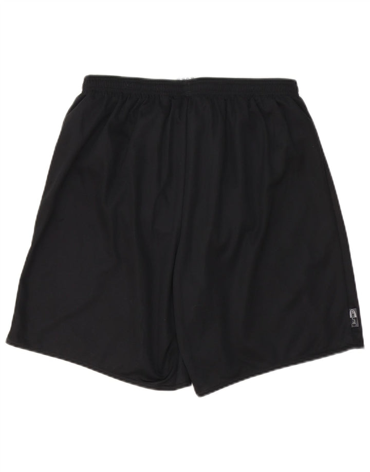 Ανδρικό σορτς Adidas Climalite Sport μεγάλο μαύρο πολυεστέρα