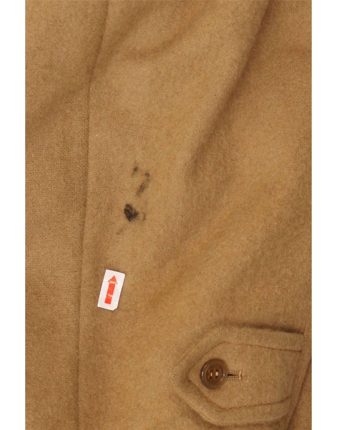 Ballarini Ανδρικό Πανωφόρι IT 56 3XL Μπεζ μαλλί