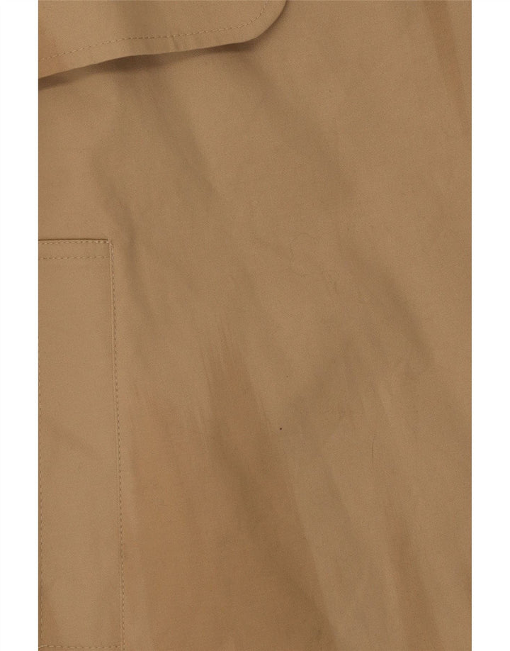 Marks & Spencer Ανδρική καμπαρντίνα UK 10 Small Beige Cotton
