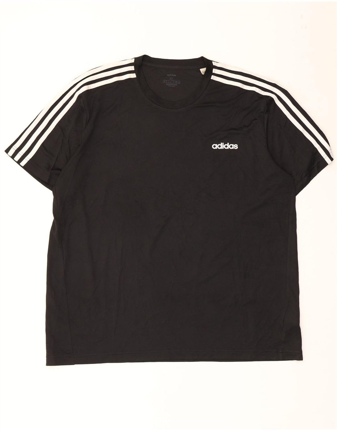 Ανδρικό T-Shirt Aeroready ADIDAS Top XL Μαύρο Πολυεστέρας