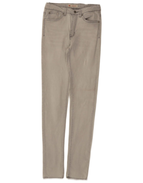 Levi's Girls 720 High Waist Super Skinny Jeans 13-14 ετών W24 L30 Γκρι