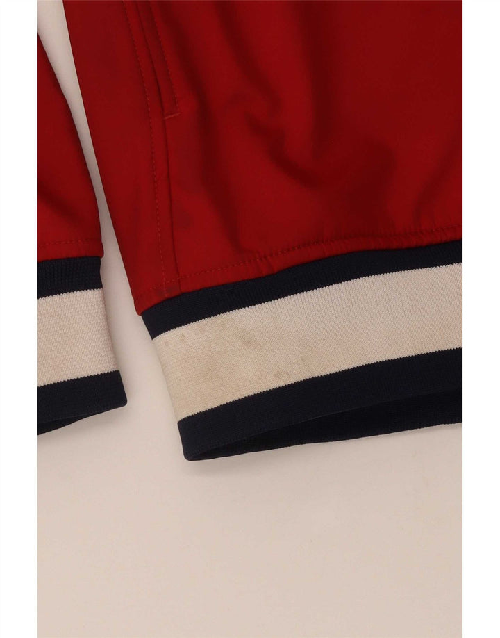 Ανδρική φόρμα γραφικής φόρμας Kappa Top Jacket μεσαίου κόκκινου χρώματος πολυεστέρας