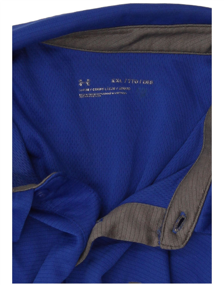 Ανδρικό μπλουζάκι πόλο UNDER Armour 2XL Μπλε