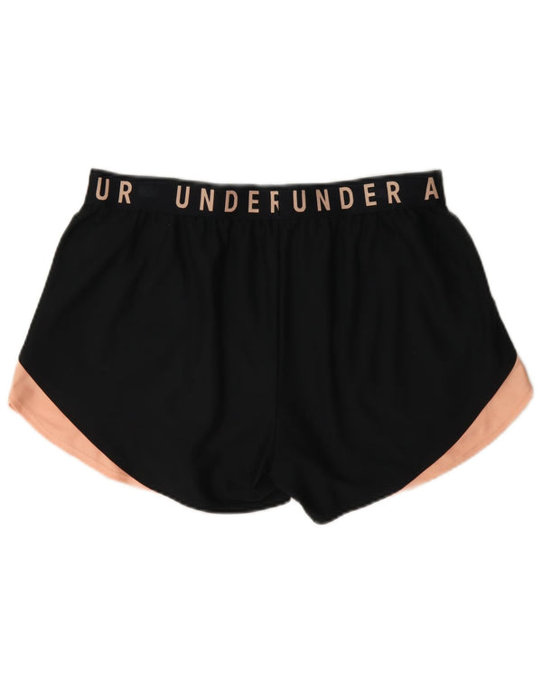 Under Armour Γυναικείο Αθλητικό Σορτς Γραφικό Heat Gear UK 16 μεγάλο μαύρο