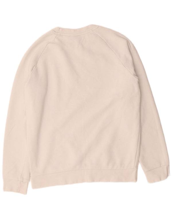 Ανδρικό φούτερ Adidas Jumper Μικρό λευκό βαμβακερό