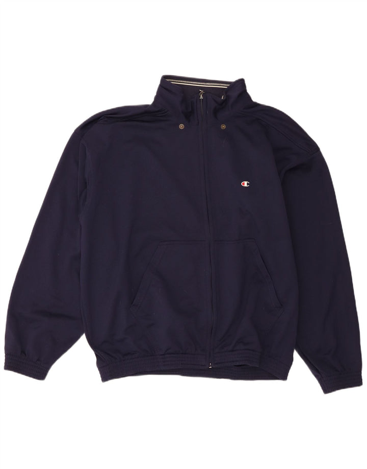 Ανδρική φόρμα Champion Top Jacket XL Navy Blue Polyester