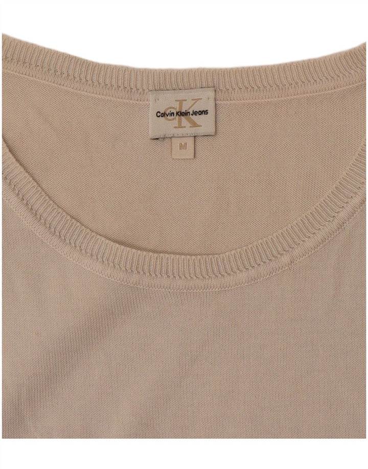 Calvin Klein Jeans Γυναικείο Γιλέκο Tank Top UK 12 Medium Grey