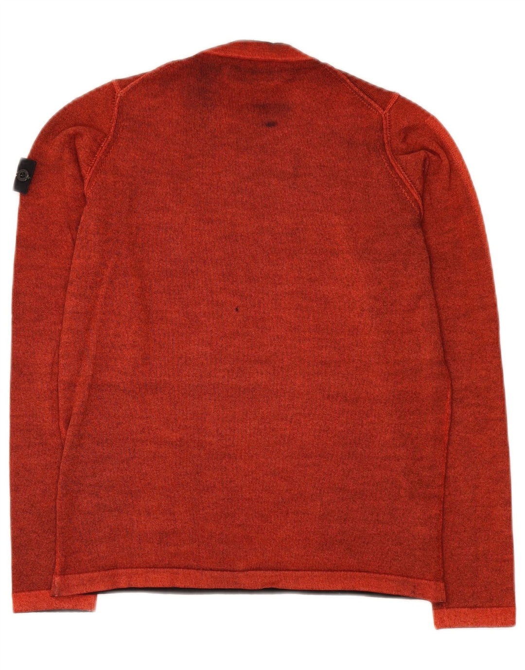 Πουλόβερ STON ISLAND Boys Crew Neck Jumper 11-12 Years Red Wool