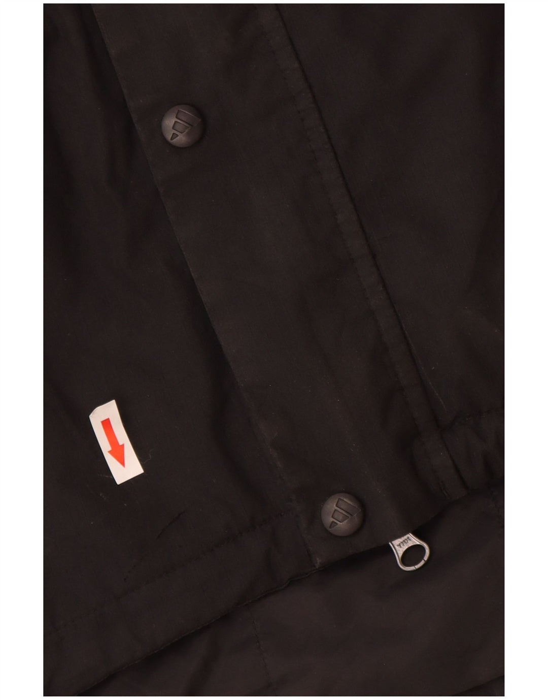 Ανδρικό τζάκετ με κουκούλα Adidas UK 40/42 Medium Black Polyamide