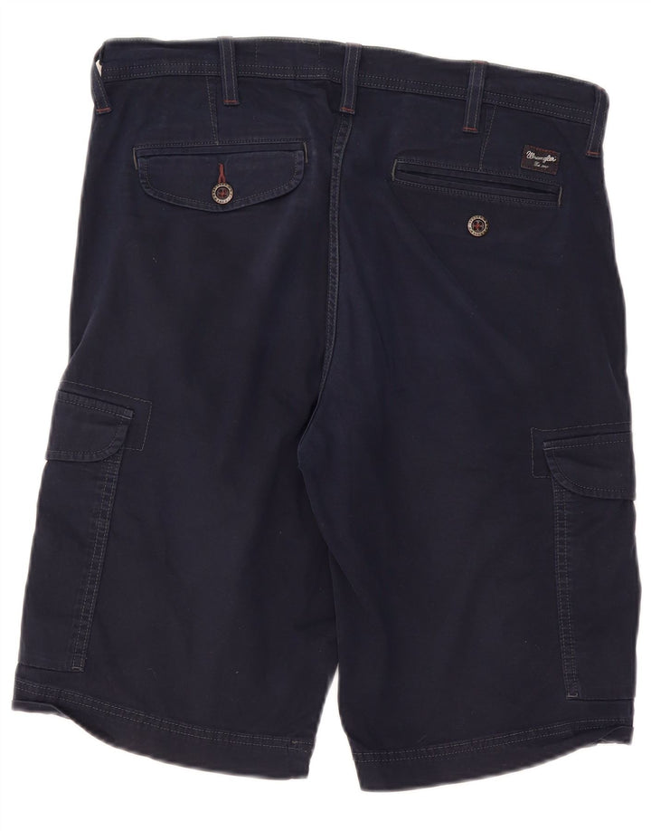 Ανδρικό σορτς Cargo Wrangler W32, μεσαίο μπλε βαμβακερό