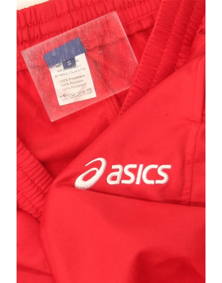 Γυναικεία αθλητική φόρμα Asics Παντελόνι UK 8 Small Red Polyester