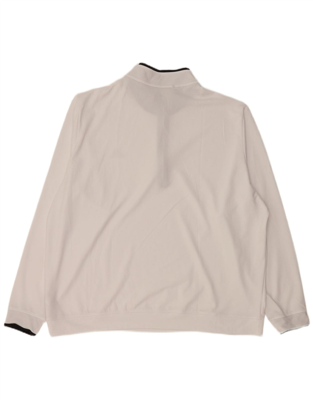 Ανδρικό φούτερ με φερμουάρ ADIDAS Jumper 2XL Λευκό Πολυεστέρας