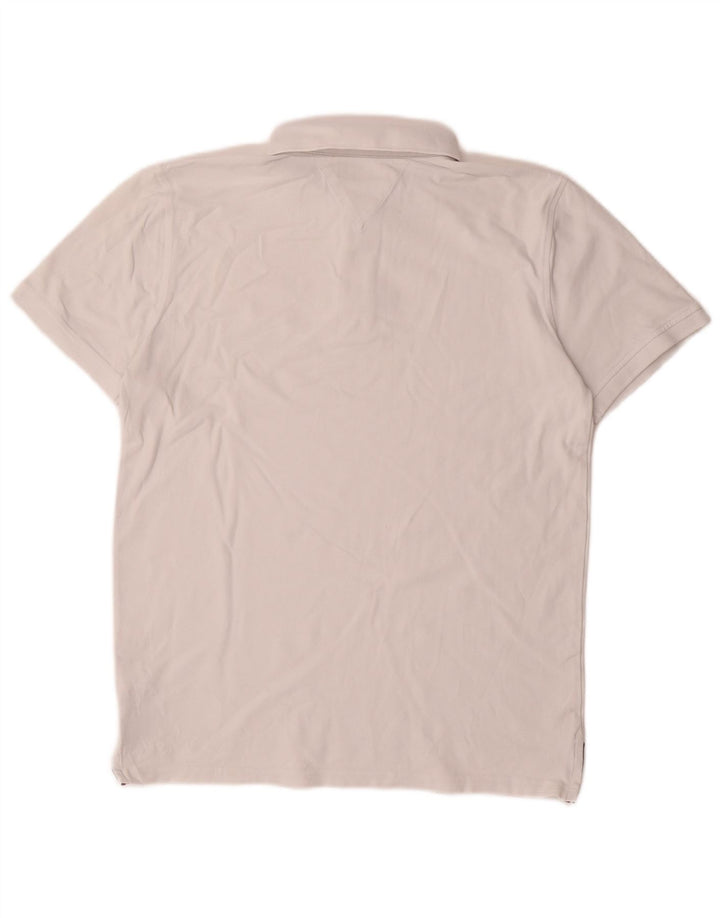 TOMMY HILFIGER Αγόρι Πόλο Μπλουζάκι 15-16 ετών Λευκό βαμβακερό